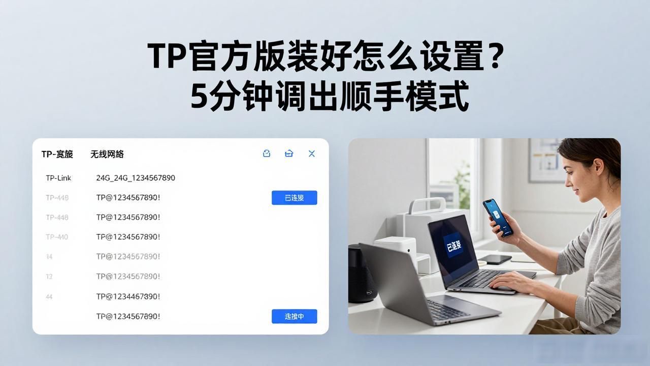 设置向导_修改登录密码_tp官方正版下载安装后，如何快速进行个性化设置？