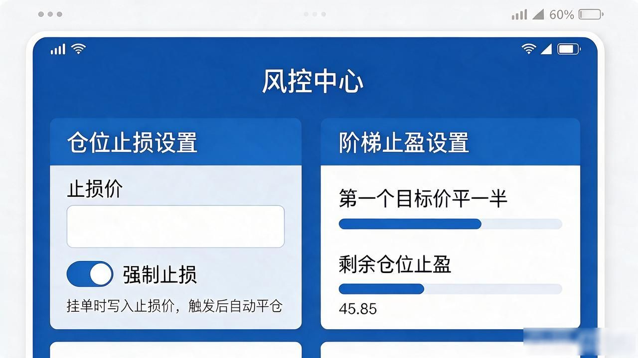 TP官方安卓最新版风控设置，仓位止损通知一篇讲透