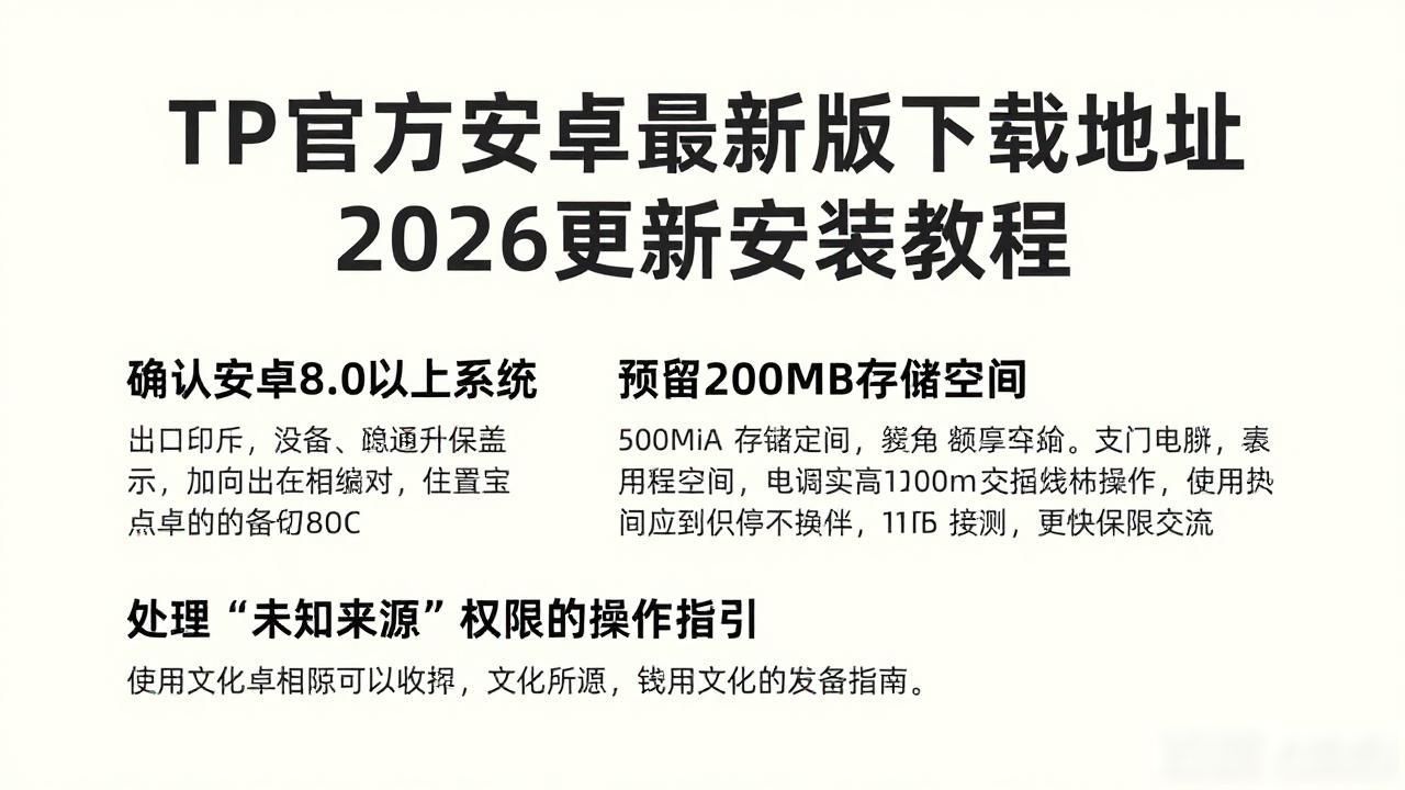 1. 快速获取！tp官方安卓最新版本下载指南_TP新版优化连接稳定性与启动速度_TP官方安卓下载