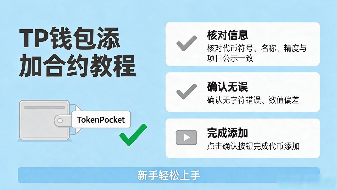 TP钱包添加合约完整教程，新手也能轻松上手