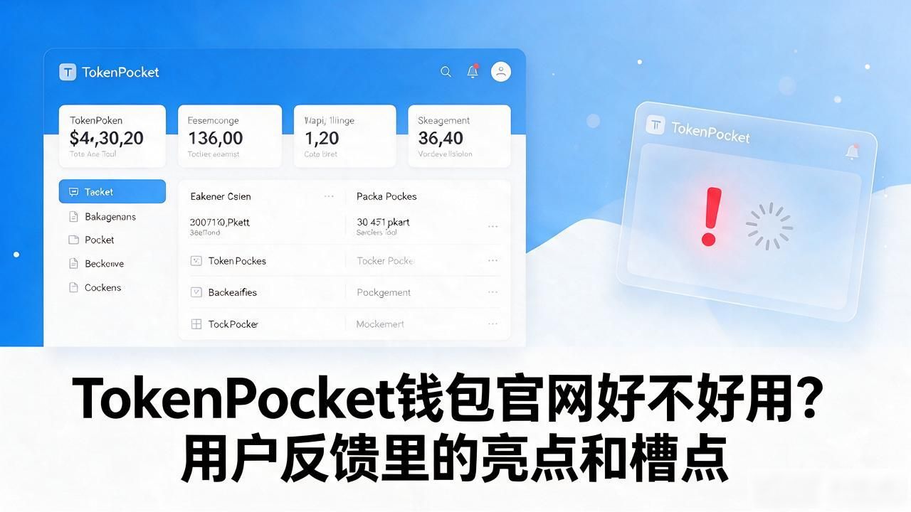 多链资产切换体验评价_TokenPocket钱包客服响应慢怎么办_用户反馈总汇：tokenpocket钱包官网的优点与改进建议