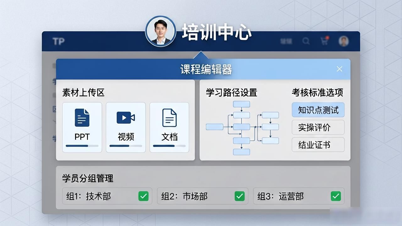 TP官网下载指引：三步搭建企业在线培训体系
