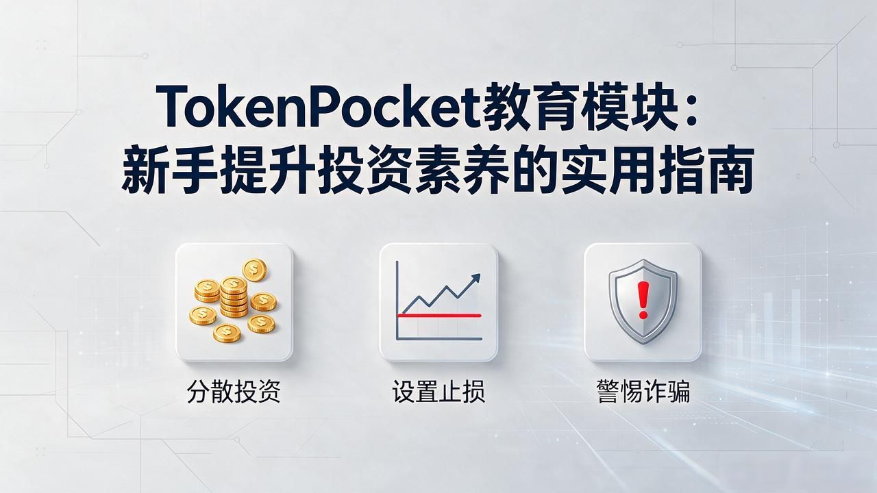 TokenPocket教育模块：新手提升投资素养的实用指南