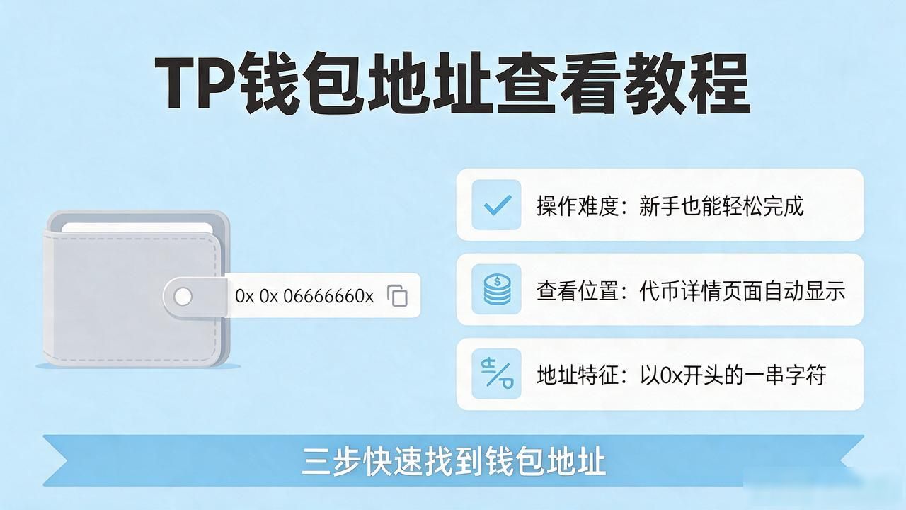 TP钱包地址查看教程：三步快速找到你的钱包地址