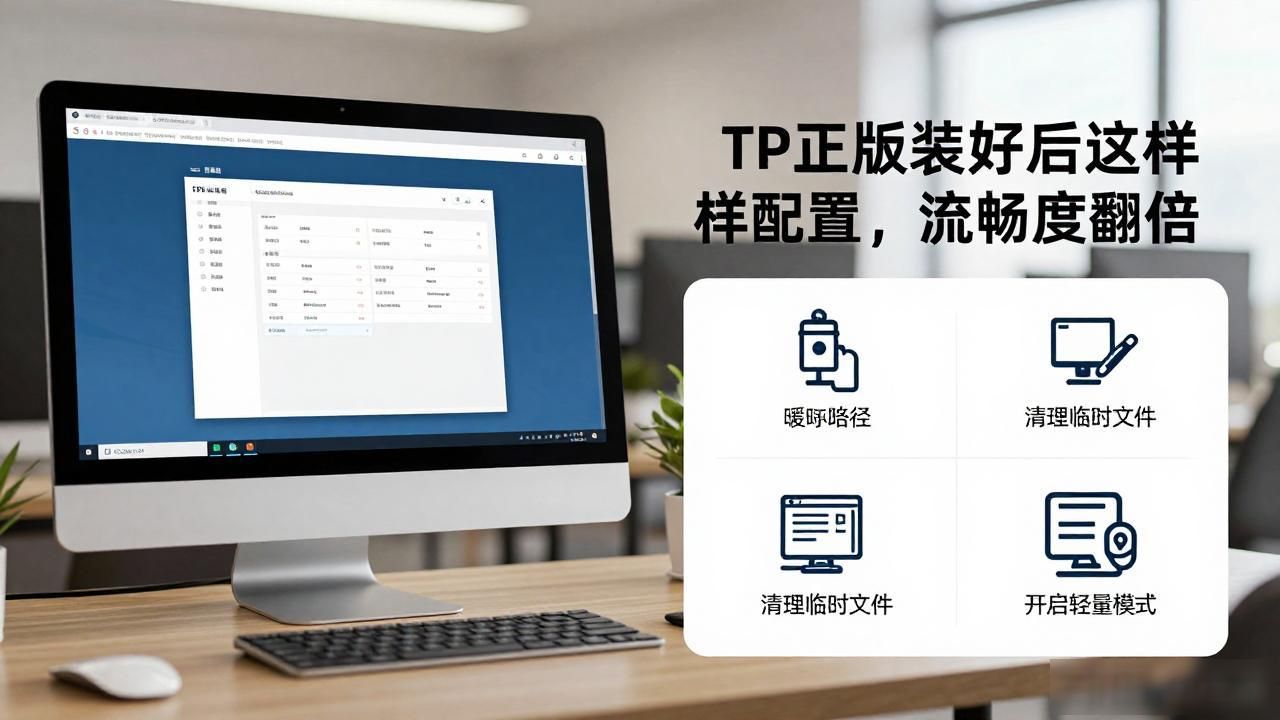 TP正版装好后这样配置，流畅度翻倍