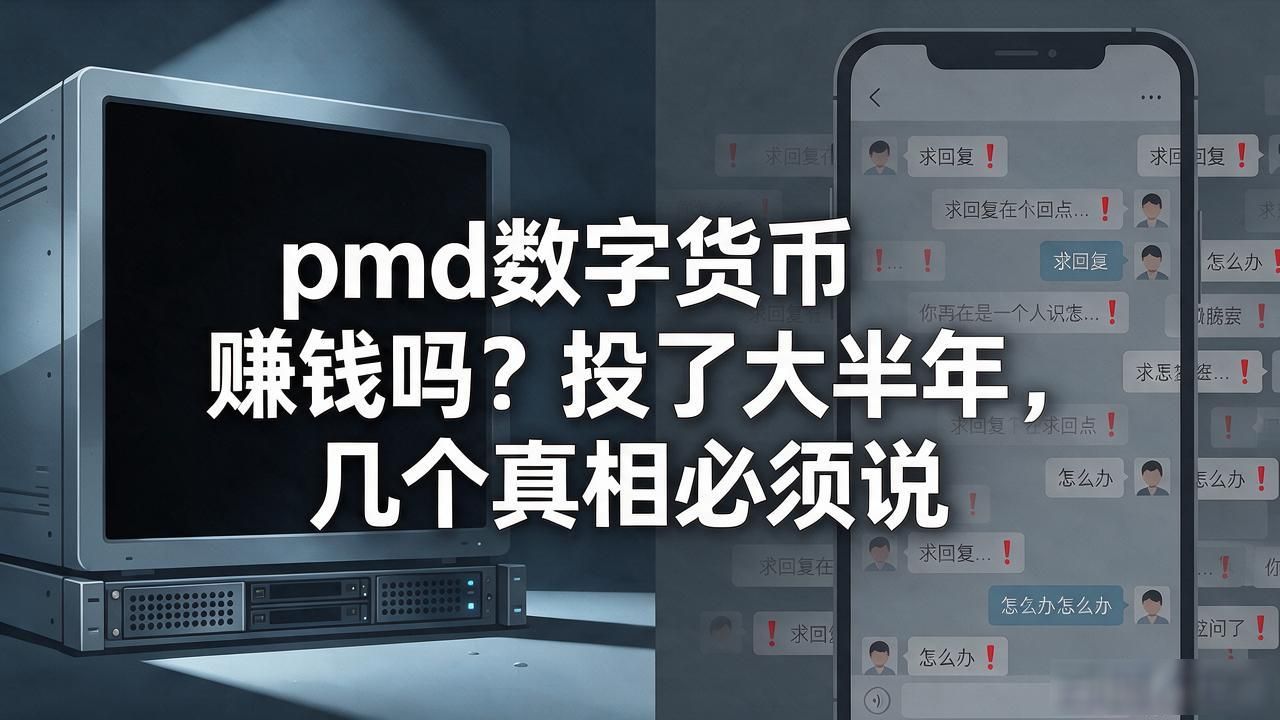 pmd数字货币赚钱吗？投了大半年，几个真相必须说