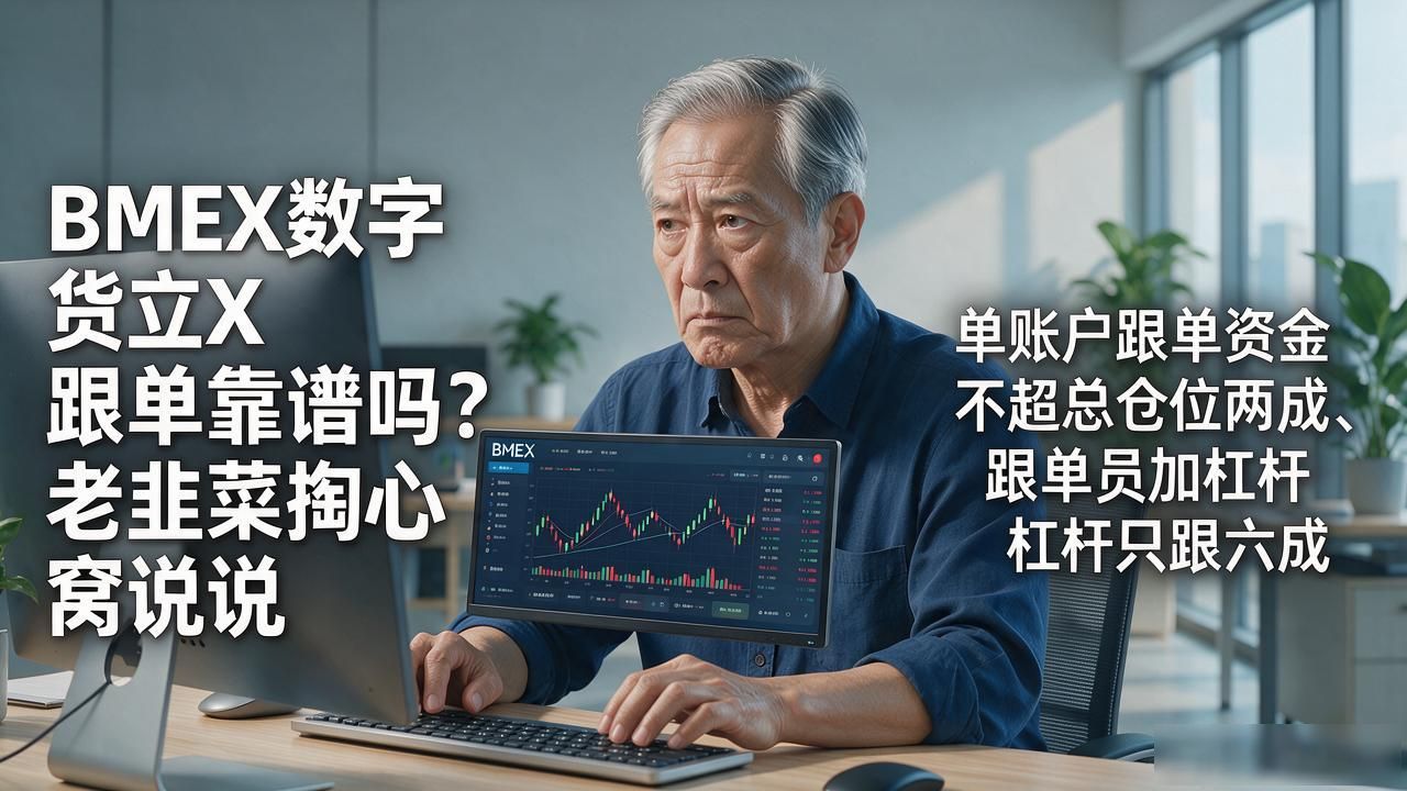 BMEX数字货币跟单靠谱吗？老韭菜掏心窝说说