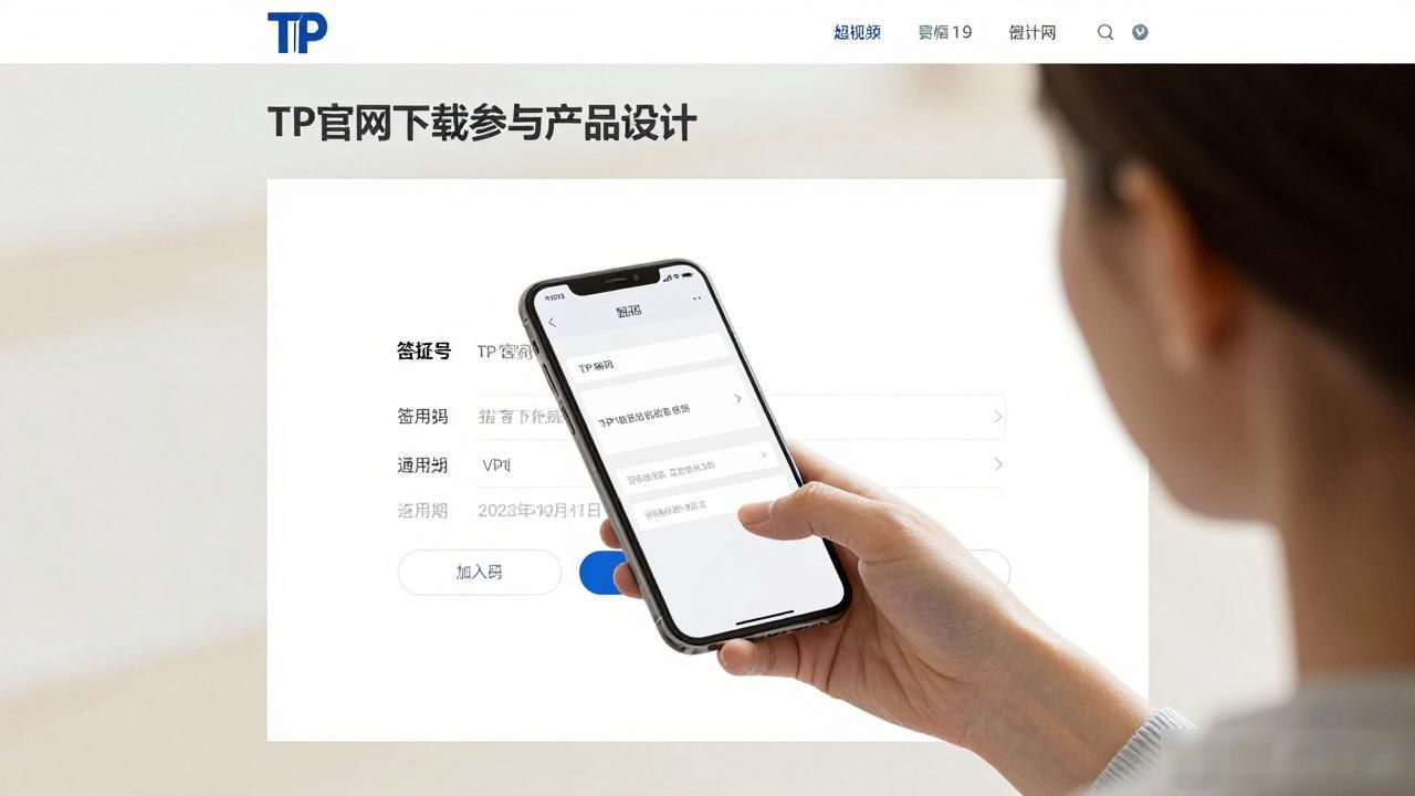 TP官网下载参与产品设计，三步搞定注册流程