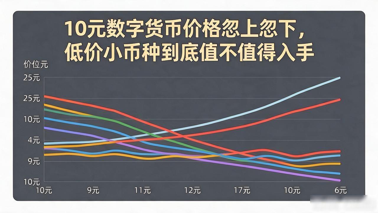 10元数字货币价格忽上忽下，低价小币种到底值不值得入手