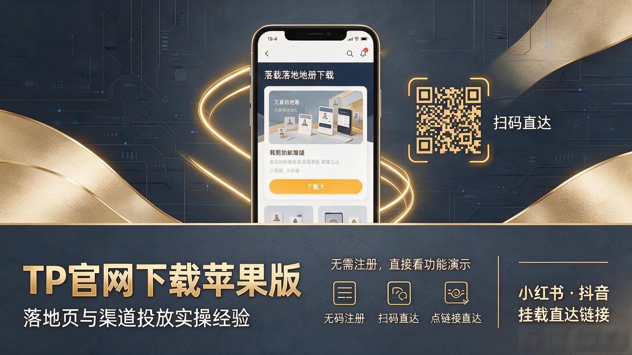 TP官网下载苹果版开展宣传，落地页与渠道投放的实操经验