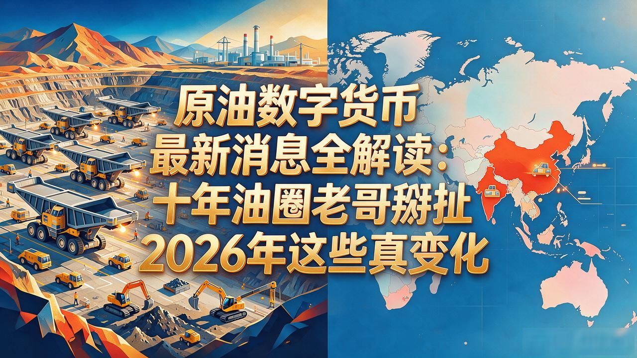 原油数字货币最新消息全解读：十年油圈老哥掰扯2026年这些真变化