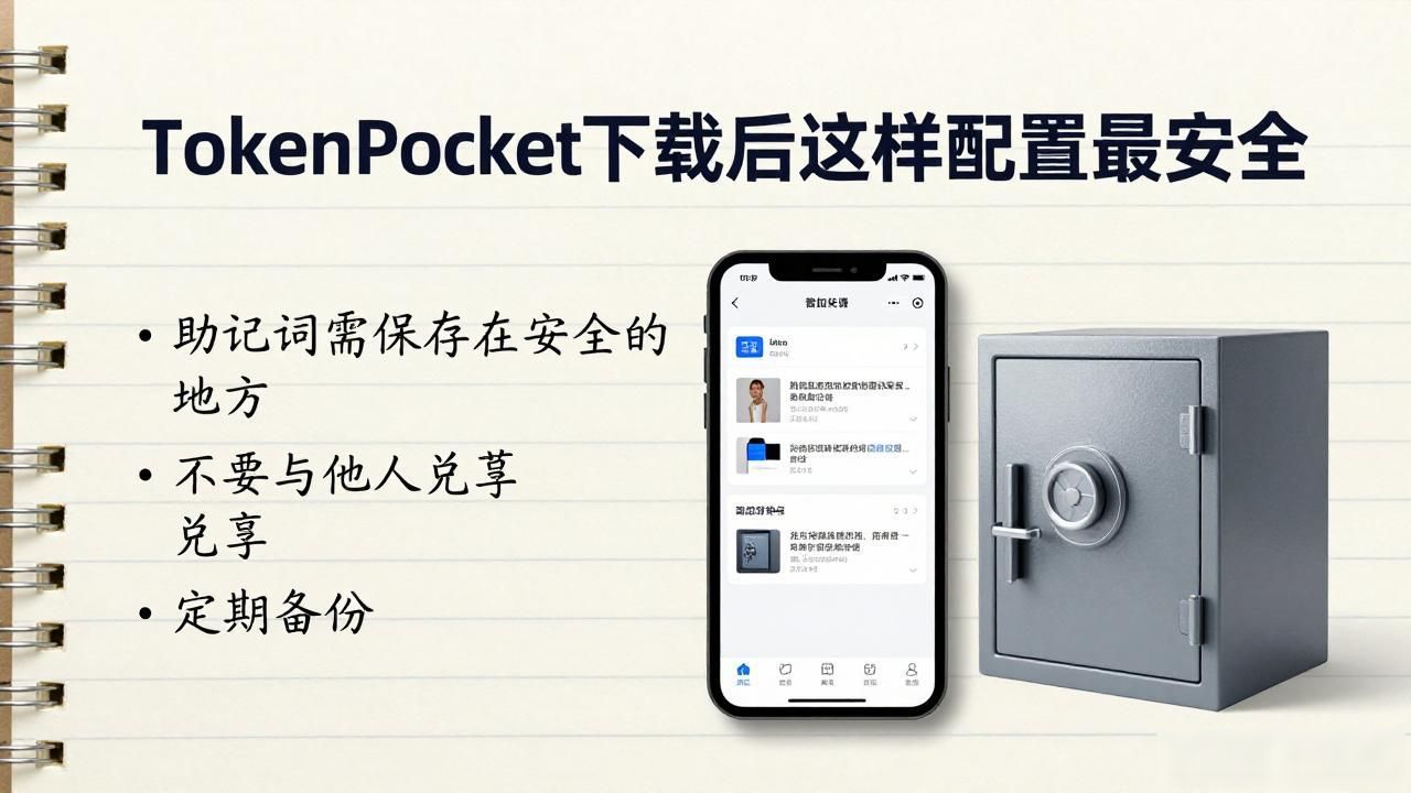 TokenPocket助记词备份方法_用户体验分享:tokenpocket钱包官网下载后如何进行安全配置?_TokenPocket安装后必须做的安全设置