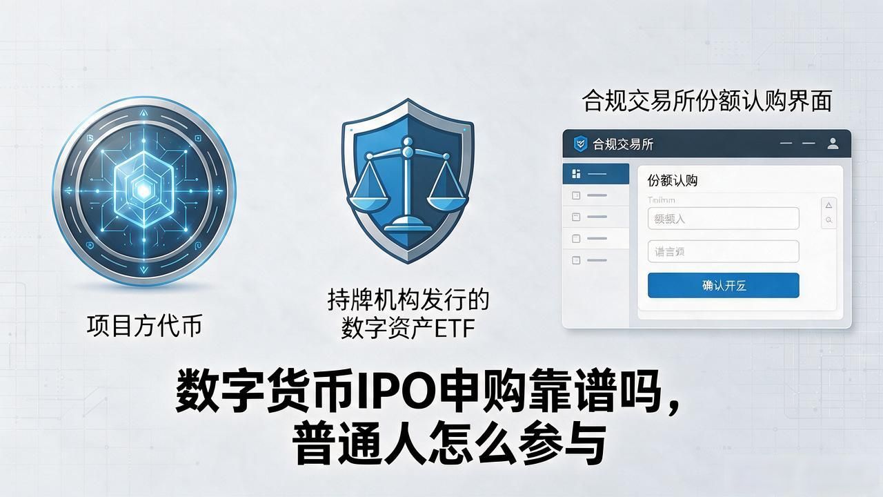 数字货币IPO申购靠谱吗，普通人怎么参与
