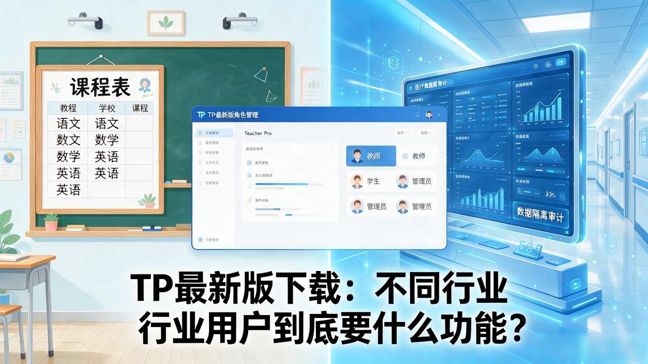 TP最新版下载：不同行业用户到底要什么功能