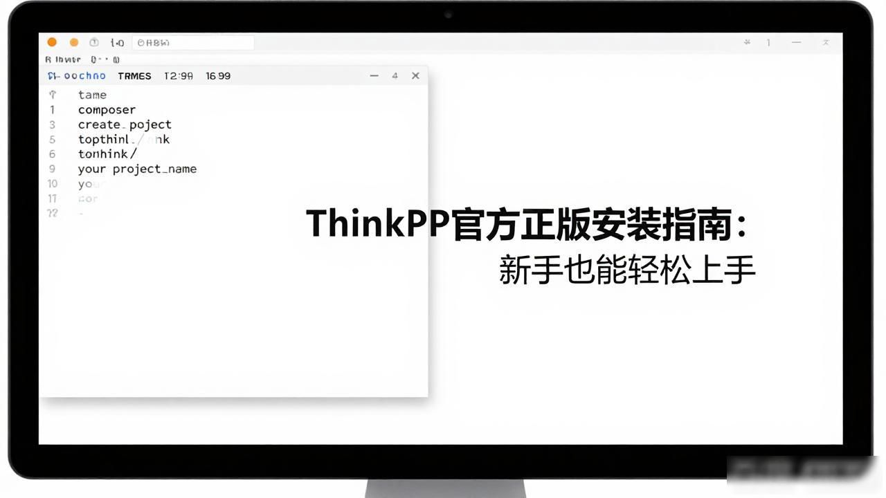 ThinkPHP官方正版安装指南：新手也能轻松上手