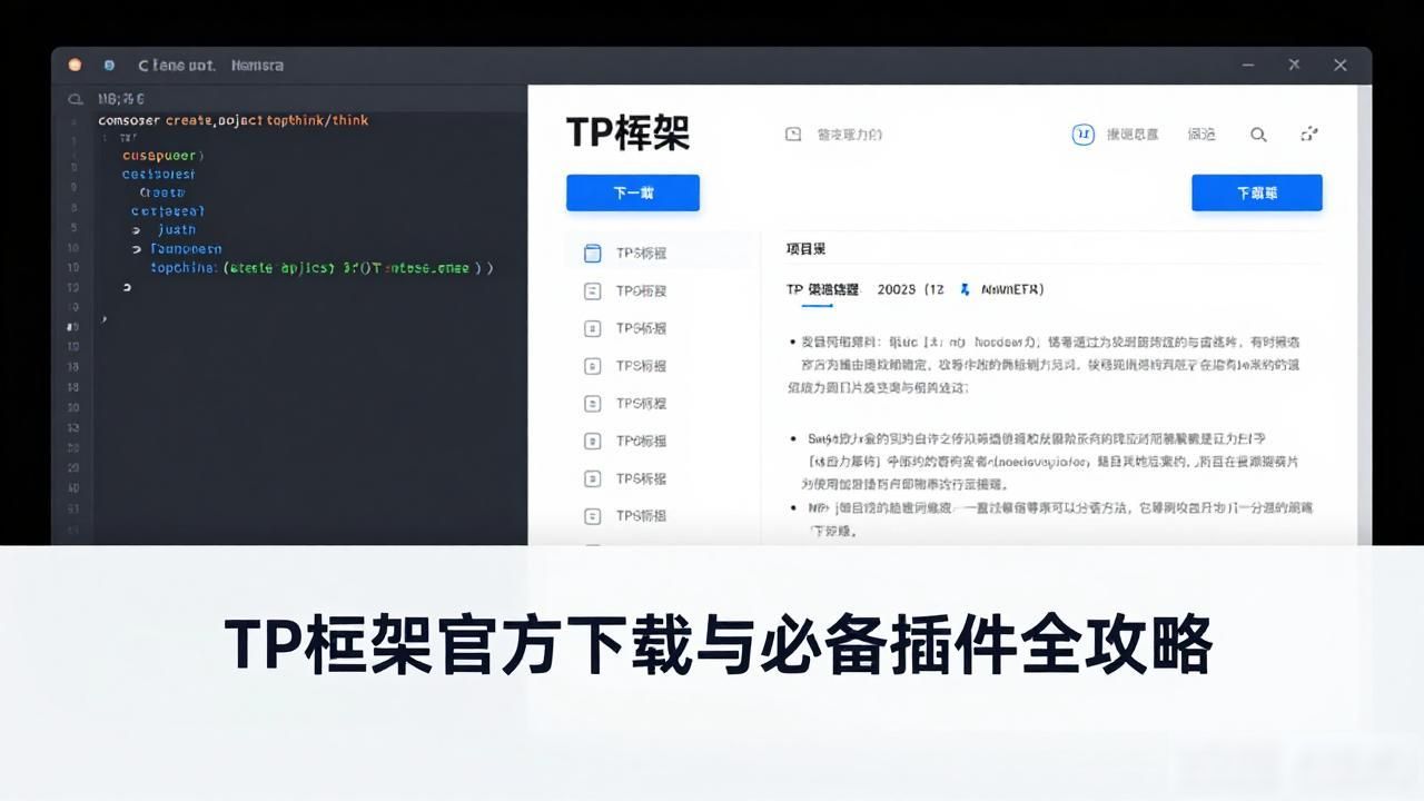 TP框架官方下载与必备插件全攻略