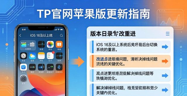 TP官网苹果版更新指南：版本迭代如何让体验更流畅？