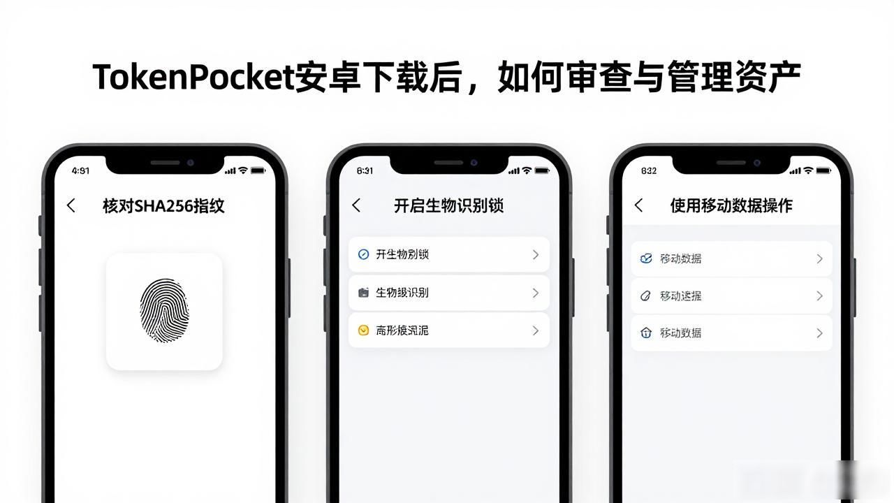 TokenPocket安卓下载后，如何审查与管理资产