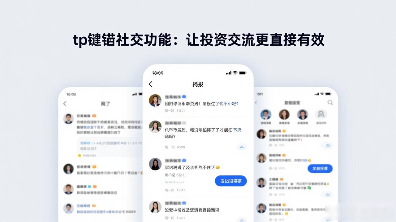tp钱包社交功能：让投资交流更直接有效