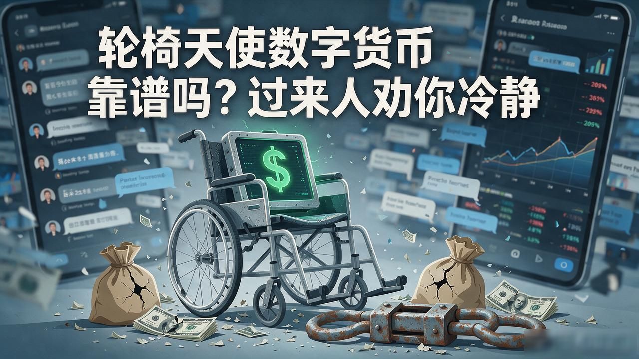 轮椅天使数字货币靠谱吗？过来人劝你冷静