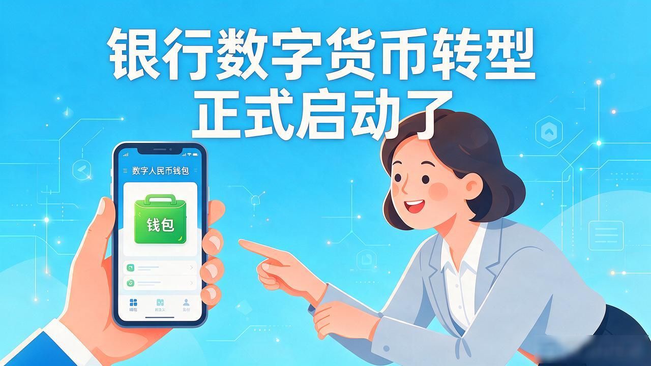 银行数字货币转型正式启动了，咱普通储户最该盯紧哪几件事