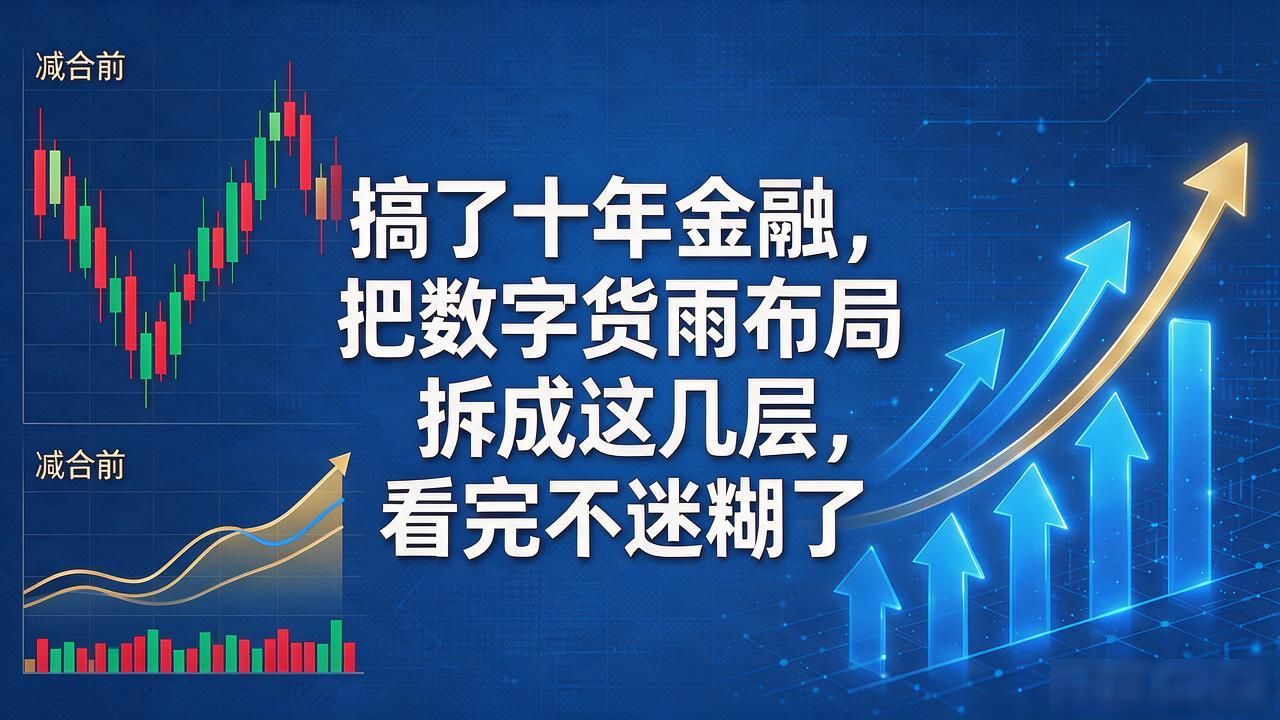搞了十年金融，把数字货币布局拆成这几层，看完不迷糊了