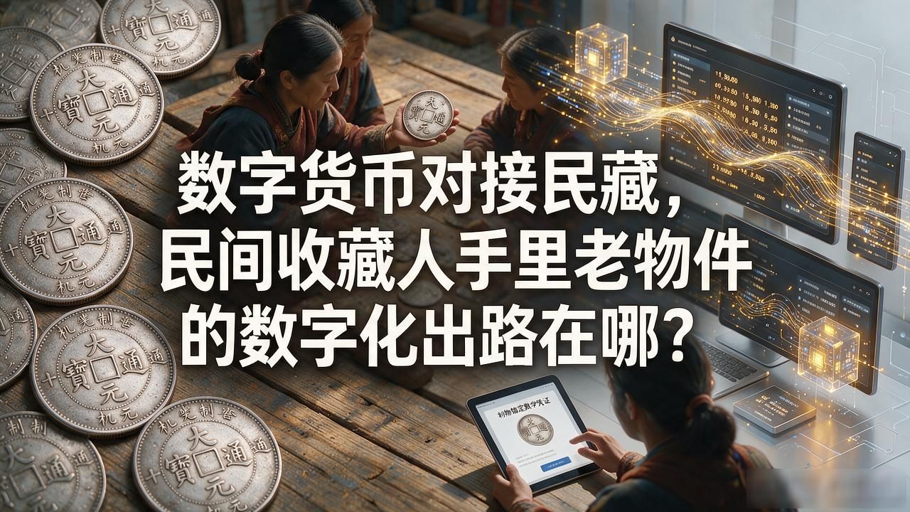数字货币对接民藏，民间收藏人手里老物件的数字化出路在哪