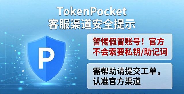 TokenPocket客服渠道汇总，遇到问题这样解决最快最稳