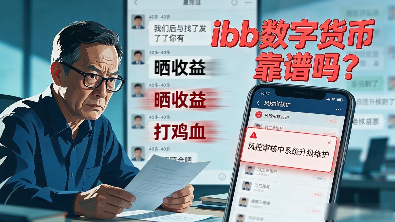 ibl数字货币靠谱吗？一个干了十五年风控的人，劝你先把钱包捂好