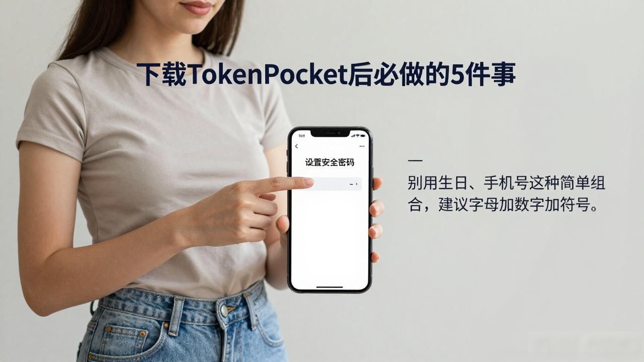 下载TokenPocket后必做的5件事