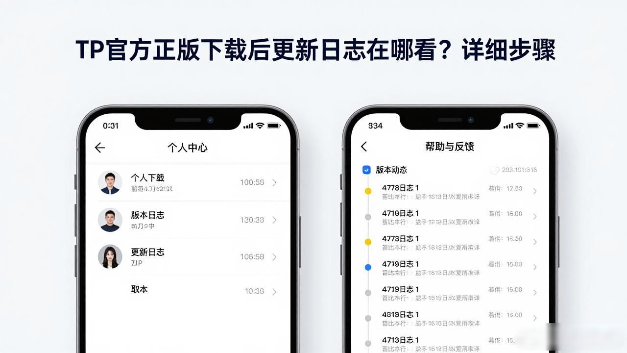 TP官方正版下载后更新日志在哪看？详细步骤