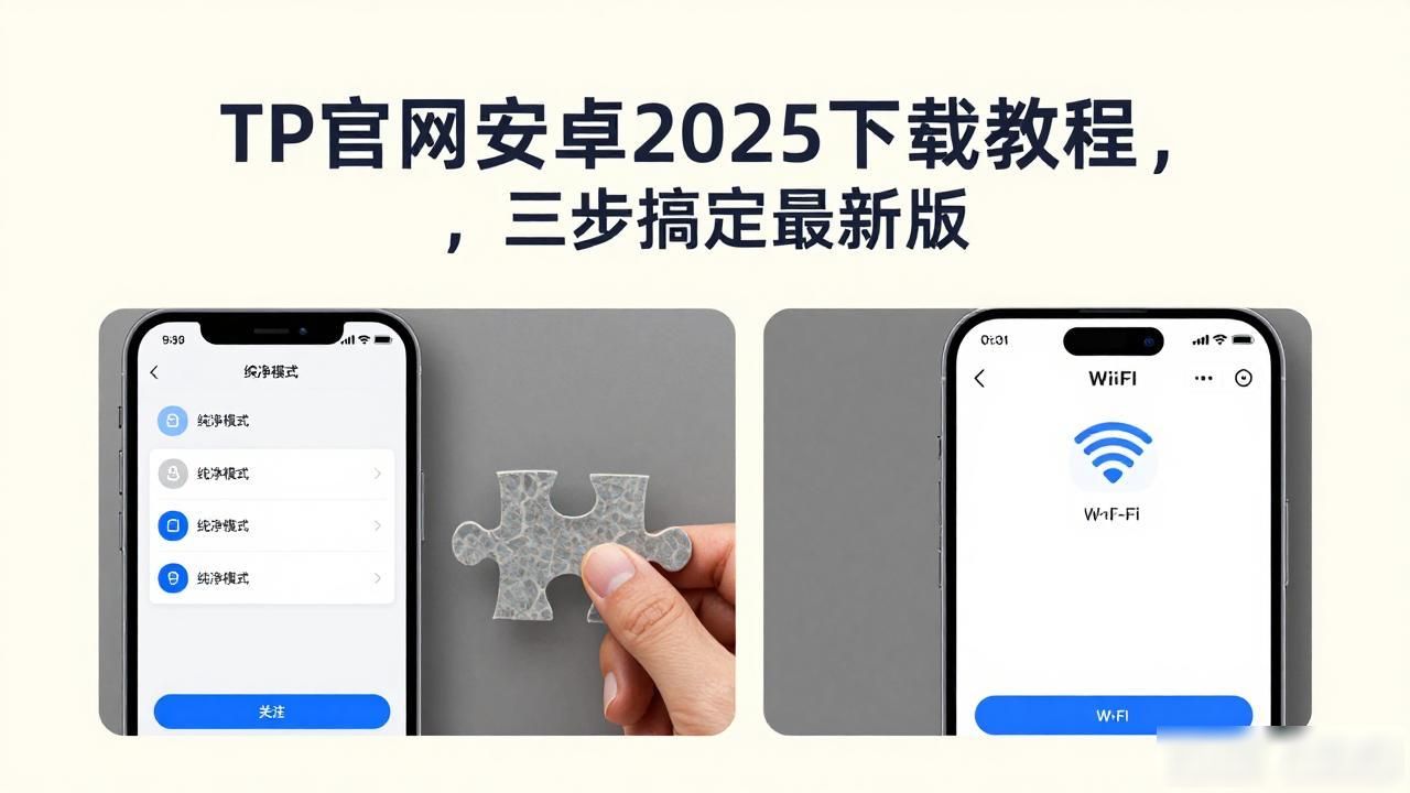 TP官网安卓2025下载教程，三步搞定最新版