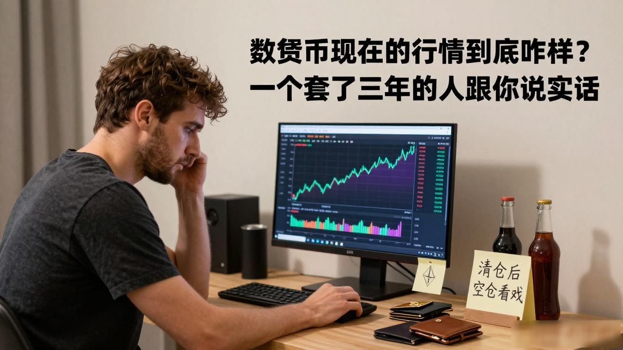 数字货币现在的行情到底咋样？一个套了三年的人跟你说实话